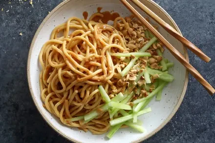 Takeout-Style Sesame Noodles