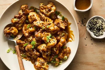 Orange Cauliflower Bites – Crispy Vegan Appetizer with Tangy Orange Glaze