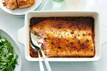 Chile Crisp and Honey-Roasted Salmon