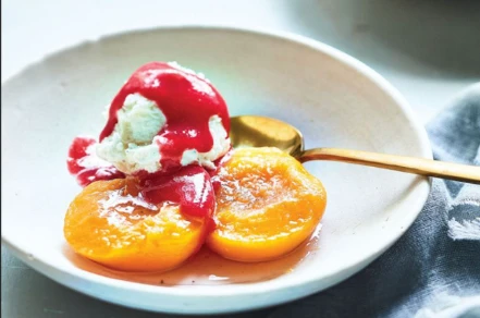 Not-So-Classic Peach Melba
