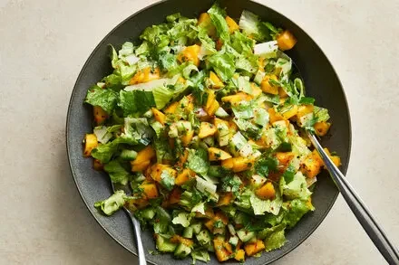 Tajín Mango Cucumber Salad
