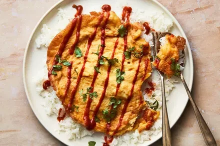 Kai Jiew (Crispy Fried Thai Omelet)